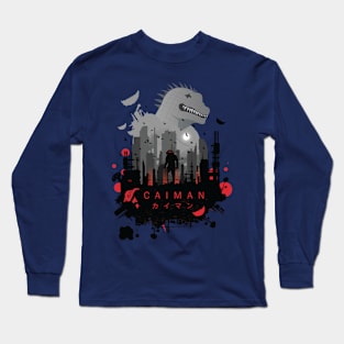 Caiman Negative Space Long Sleeve T-Shirt